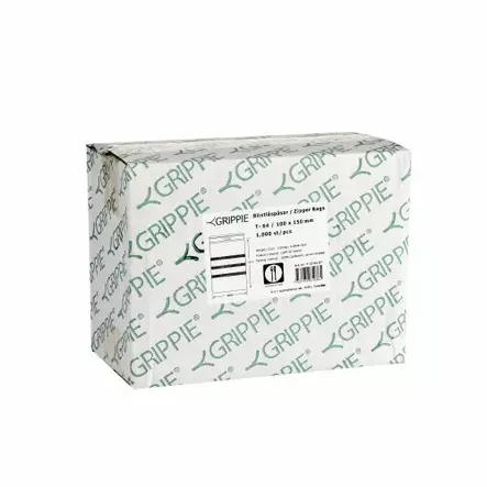 Salpapussi 60x80mm minigrip - Lähetys, pakkauslista ja salpataskut - 131109 - 2