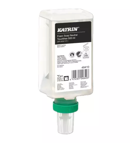 Vaahtosaippua 500ml KATRIN Neutral - Pesunesteet annostelijoihin - 169329 - 1