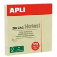 Viestilappu 75x75mm APLI Z-notes - Viestilaput ja telineet - 183829 - 1
