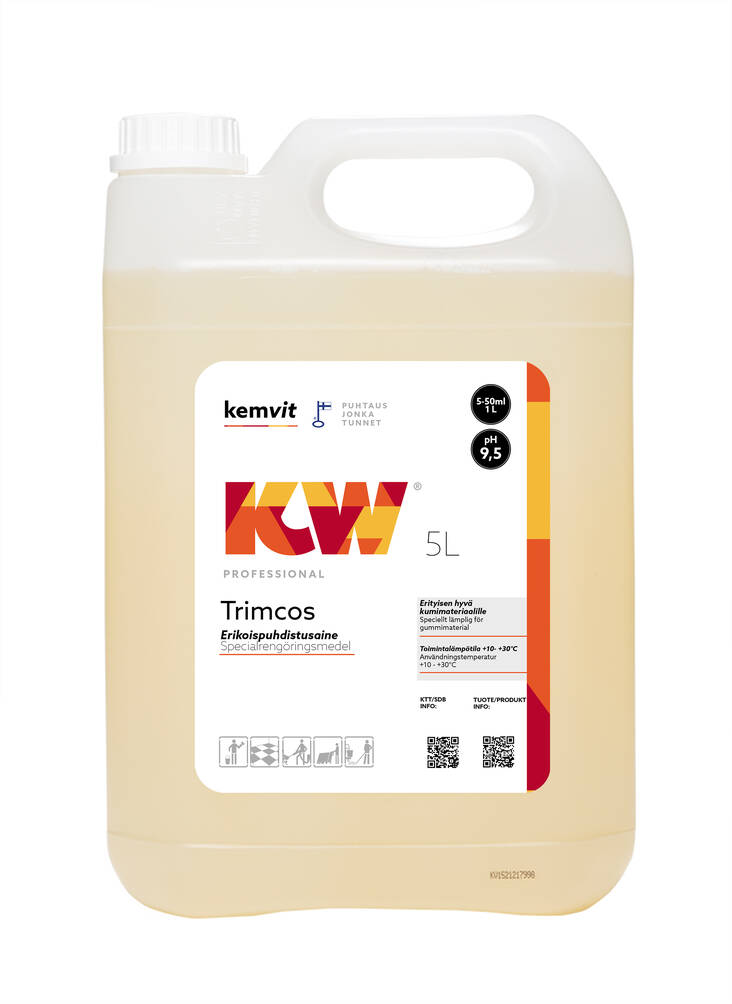 Erikoispuhdistusaine 5L KW Trimcos - Rasvan ja pinttyneen lian poistoaineet - 127539 - 1