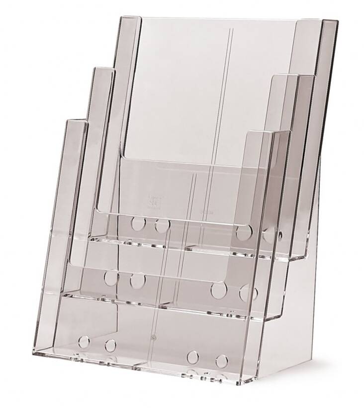 Esiteteline A4 3-os. pöytämalli - Esitetelineet ja tarvikkeet - 104459 - 1