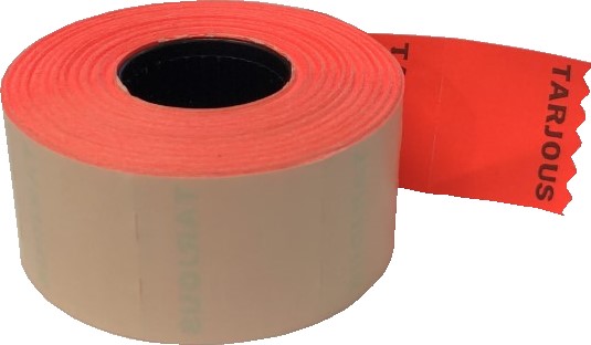 Hinnoittelukoneen etiketti BLITZ 29x28 - Hinnoittelukoneen nauhat ja väritelat - 104179 - 1