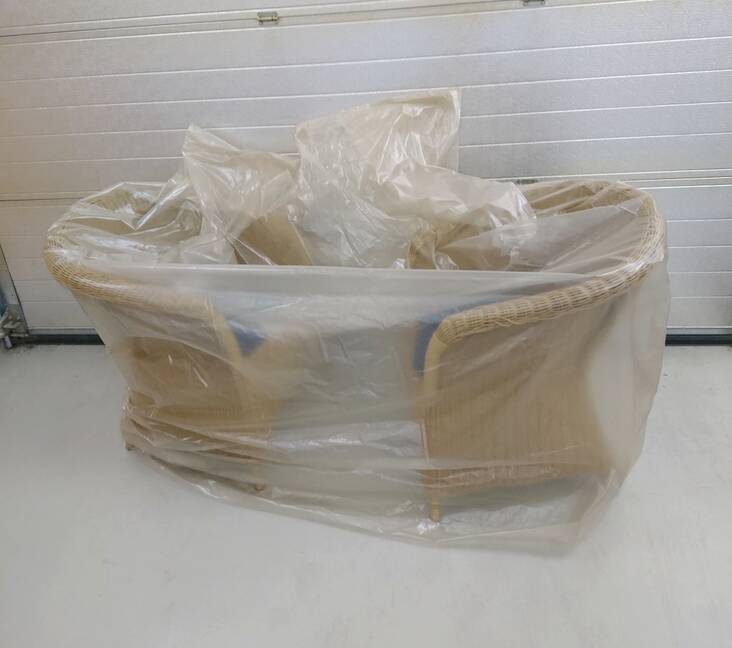 Jätesäkki 660L LD-PE - Jätesäkit - 159269 - 1