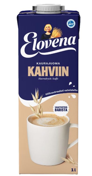 Kaurajuoma 1L ELOVENA - Maidot ja kermat - 170719 - 1