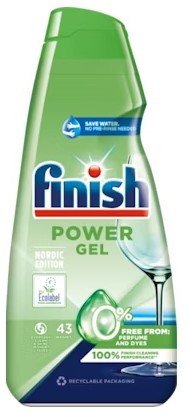 Konetiskigeeli 650ml FINISH Power Gel - Astianpesuaineet ja keittiön puhtaus - 178799 - 1
