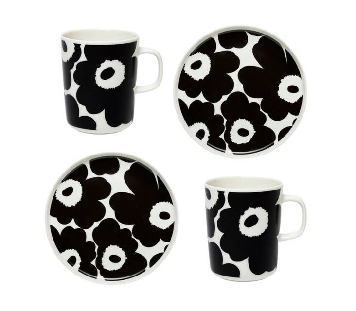 Lahjasetti 4-osaa MARIMEKKO Oiva Unikko - Lahjaideoita - 178479 - 1
