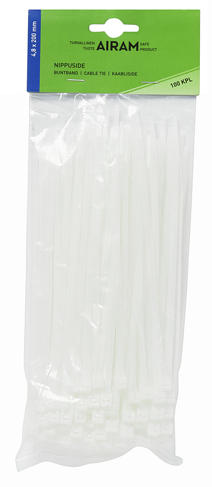 Nippuside AIRAM 4,8x200mm - Pientarvikkeet - 145899 - 1