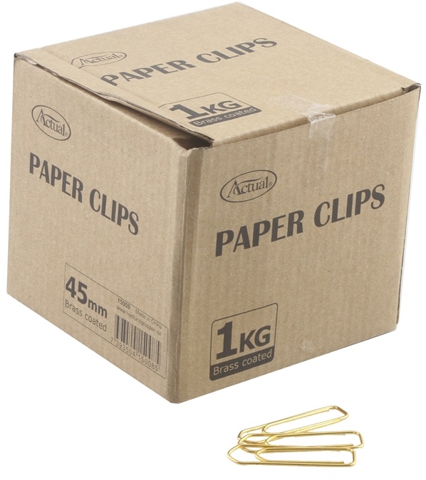 Paperiliitin 45mm ACTUAL - Paperiliittimet ja puristimet - 159449 - 1