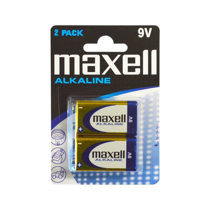 Paristo 6LR61 9V MAXELL Alkaline - Paristot - 139479 - 1