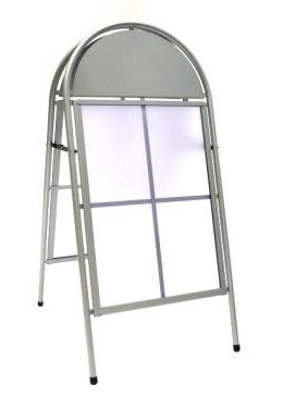 Ulkomainosteline 50x70cm kaarimalli - Ulkomainostelineet ja muovit - 125209 - 1