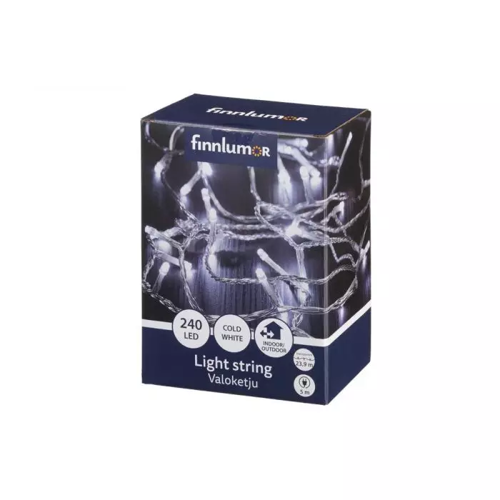Valosarja 23,9m 240led FINNLUMOR - Kausivalot - 190279 - 1