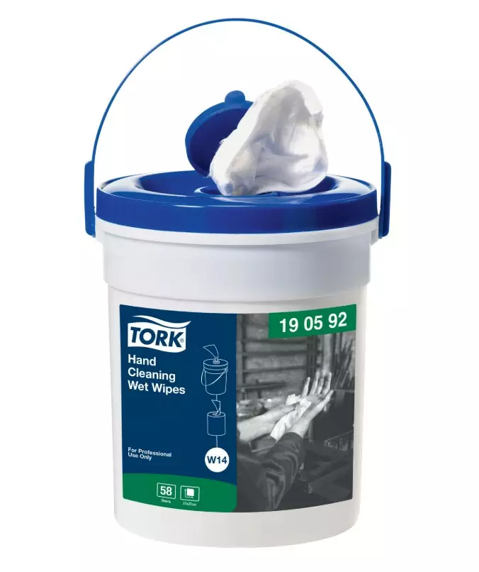 Käsienpuhdistusliina kostea TORK W14 - Kuitukangasliinat ja telineet - 152739 - 1