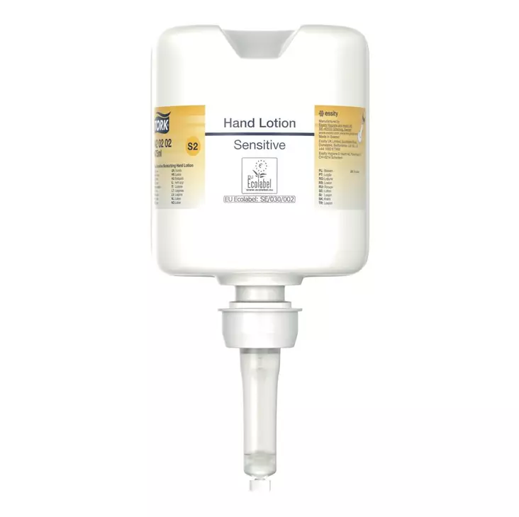 Käsivoide 0,475L TORK Sensitive S2 - Kosteusrasvat ja käsihuuhteet - 116609 - 1