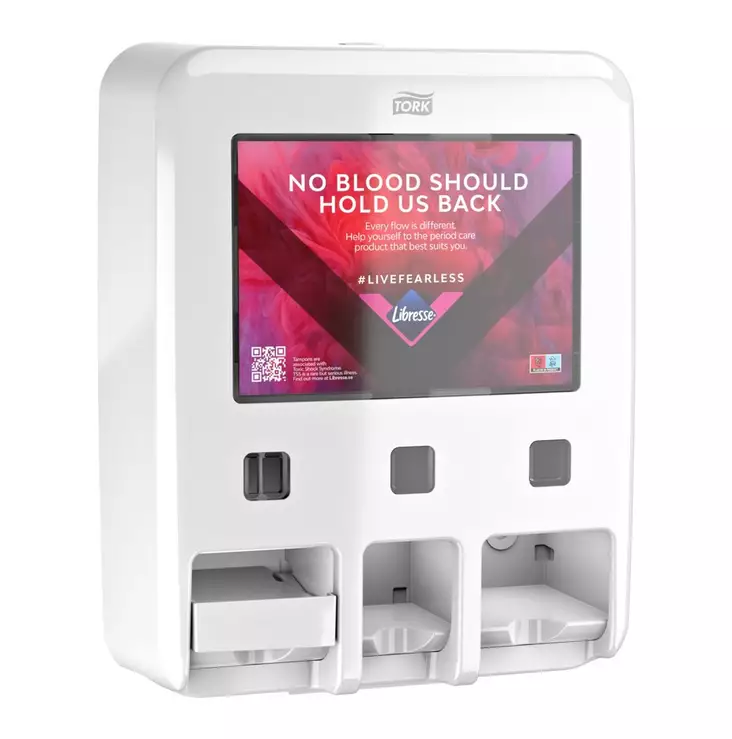 Kuukautissuoja-annostelija TORK P1 - Henkilöhygienia-annostelijat - 187959 - 1