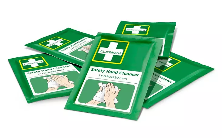 Puhdistuspyyhe CEDERROTH Safety - Ensiaputuotteet  - 167469 - 1