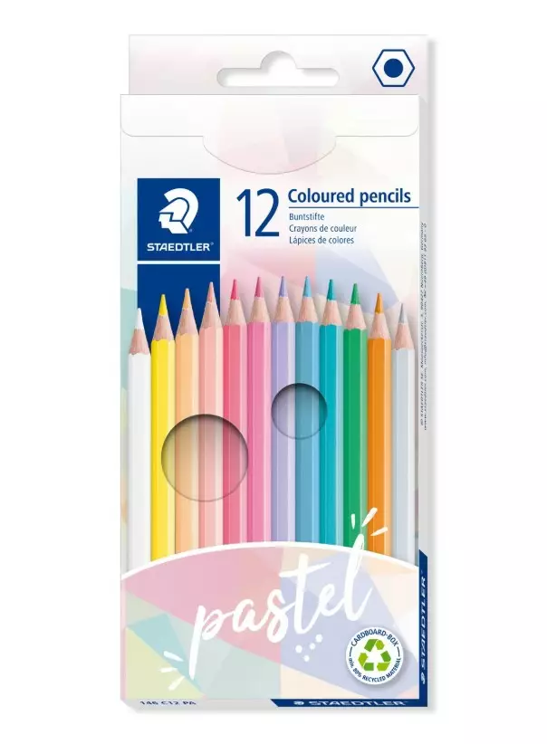 Puuvärikynä 12/srj STAEDTLER Pastel - Puuvärit - 176649 - 1