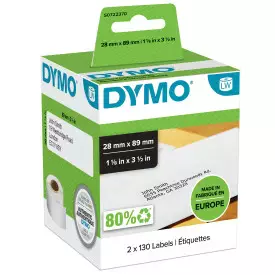 Tarranauha DYMO 28x89mm LW 99010 - Tarra- ja kohokirjoitinteipit Dymo - 110009 - 1
